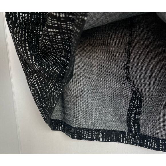 Worthington Modern Knit Black and White Short Skirt Size XL - Picture 2 of 7